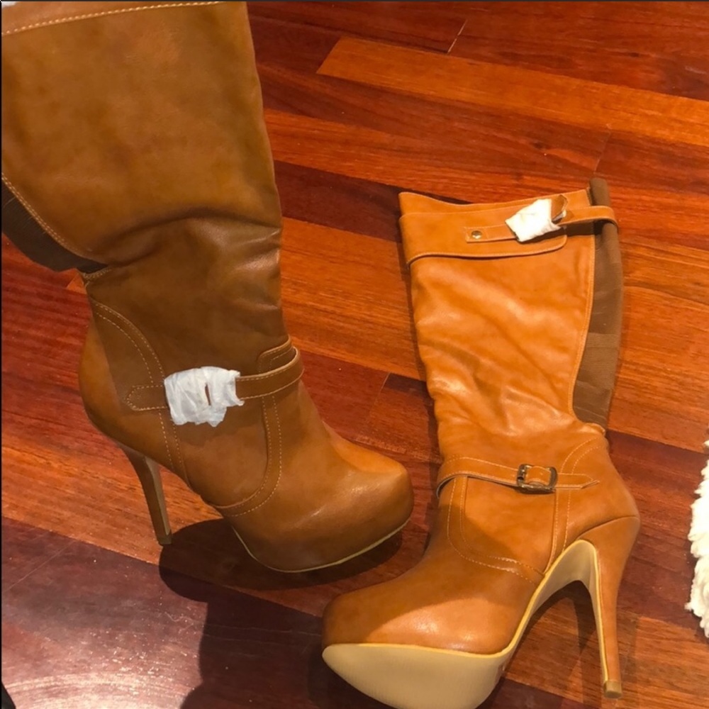 New brown boots
